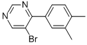 CAS 登录号：941294-38-8， 5-溴-4-(3,4-二甲基-苯基)-嘧啶