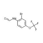 CAS 登录号：941294-53-7， N-[2-溴-4-(三氟甲氧基)苯基]甲酰胺