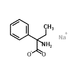 CAS 登录号：94133-84-3， 钠2-氨基-2-苯基丁酸酯