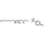 CAS 登录号：94134-24-4， N-(2,3-二羟基丙基)-2-羟基-N,N-二甲基-1-辛烷铵4-甲基苯磺酸酯
