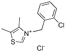 CAS 登录号:94134-35-7, 3-(O-氯苄基)-4,5-二甲基噻唑鎓氯化物