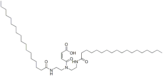 CAS#: 94134-72-2, 4-[Bis[2-[(1-Oxooctadecyl)Amino]Ethyl]Amino]-4-Oxoisocrotonic Acid