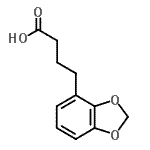 CAS 登录号：94135-98-5， 4-(1,3-苯并二氧戊环-4-基)丁酸