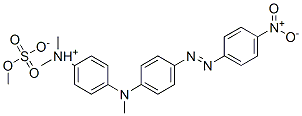 CAS 登录号：94157-76-3， N,N,N-三甲基-4-[[4-[(4-硝基苯基)偶氮]苯基]氨基]苯铵硫酸甲酯盐