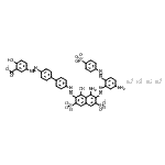 CAS 登录号：94158-41-5， 四钠5-[(4'-{[8-氨基-7-({5-氨基-2-[(4-磺酸苯基)偶氮]苯基}偶氮)-1-羟基-3,6-二磺酸-2-萘基]偶氮}-4-联苯基)偶氮]-2-羟基苯甲酸酯