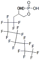 CAS 登录号:94158-69-7, 4,4,5,5,6,6,7,7,8,8,9,9,10,10,11,11,11-十七氟-2-羟基十一烷基磷酸二氢酯