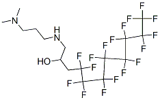 CAS 登录号：94159-81-6， 1-[[3-(二甲基氨基)丙基]氨基]-4,4,5,5,6,6,7,7,8,8,9,9,10,10,11,11,11-十七氟十一烷-2-醇