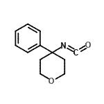 CAS 登录号：941717-02-8， 4-异氰酸-4-苯基四氢-2H-吡喃