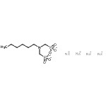 CAS 登录号：94199-76-5， 四钠N,N-二(膦酸基甲基)己烷-1-胺