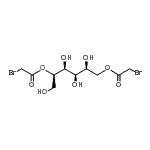 CAS 登录号：94199-85-6， [(1R,2S,3R,4S)-5-(2-溴乙酰基)氧基-2,3,4-三羟基-1-(羟基甲基)戊基]2-溴乙酸酯