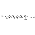 CAS 登录号：94200-52-9， 二铵[4,4,5,5,6,6,7,7,8,8,9,9,10,10,11,11,12,12,13,13,14,14,15,15,16,17,17,17-二十八氟-2-羟基-16-(三氟甲基)十七烷基]磷酸酯