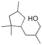 CAS#: 94201-31-7, beta,2,2,4-Tetramethylcyclopentanepropanol