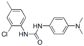 CAS 登录号：94201-86-2， 1-(2-氯-对甲苯基)-3-[4-(二甲基氨基)苯基]脲