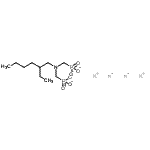 CAS#: 94230-77-0, tetrapotassium 2-ethyl-N,N-bis(phosphonatomethyl)hexan-1-amine