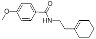 CAS 登录号：94230-88-3， N-[2-(1-环己烯-1-基)乙基]-4-甲氧基苯甲酰胺