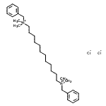CAS#: 94231-25-1, benzyl-[12-(benzyl-dimethyl-ammonio)dodecyl]-dimethyl-ammonium dichloride