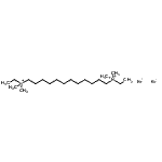 CAS#: 94231-26-2, ethyl-[12-(ethyl-dimethyl-ammonio)dodecyl]-dimethyl-ammonium dibromide