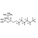 CAS 登录号:94237-06-6, (氯-(3,3,4,4,5,5,6,6,7,7,8,8,8-十三氟辛基)-三甲基硅烷基氧基-硅烷基)氧基-三甲基-硅烷