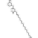 CAS 登录号：94247-55-9， 2-[2-(3-甲基环己氧基)-2-氧代-乙基]二十碳-4-烯酸酯