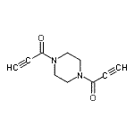 CAS 登录号：94268-50-5， 1,1'-(1,4-哌嗪二基)二(2-丙炔-1-酮)