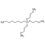 CAS 登录号：94277-89-1， 三(2-甲氧基乙氧基)-辛基-硅烷