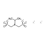 CAS 登录号：94278-04-3， 二钾N,N-二(膦酸基甲基)丙-2-胺
