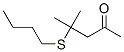 CAS 登录号：94278-21-4， 4-(丁基硫代)-4-甲基戊烷-2-酮