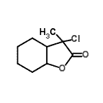 CAS 登录号：94291-91-5， 3-氯-3-甲基-3a,4,5,6,7,7a-六氢苯并呋喃-2-酮