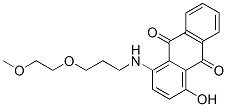 CAS#: 94313-81-2, 1-Hydroxy-4-[[3-(2-Methoxyethoxy)Propyl]Amino]Anthraquinone