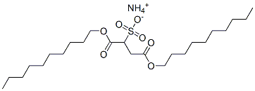 CAS 登录号:94313-89-0, 1,4-二癸基磺酸基琥珀酸酯铵盐