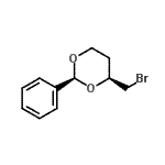 CAS 登录号：94340-00-8， (2S,4S)-4-(溴甲基)-2-苯基-1,3-二恶烷