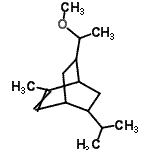 CAS 登录号：94349-58-3， 2-异丙基-8-(1-甲氧基乙基)-5-甲基-双环[2.2.2]辛-5-烯