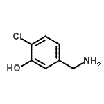 CAS 登录号：943816-63-5， 5-(氨基甲基)-2-氯苯酚