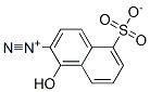 CAS 登录号：94386-30-8， 1-羟基-5-磺酰基萘-2-重氮