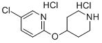 CAS#: 944390-66-3, 5-Chloro-2-(4-Piperidinyloxy)-Pyridine Hydrochloride (1:2)