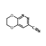 CAS 登录号：944407-46-9， 6,7-二氢[1,4]二恶英并[2,3-c]哒嗪-3-甲腈