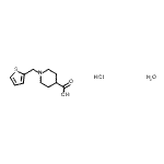 CAS 登录号:944450-84-4, 1-(2-噻吩基甲基)-4-哌啶羧酸盐酸盐水合物