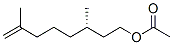 CAS 登录号：94481-73-9， (S)-3,7-二甲基辛-7-烯基乙酸酯