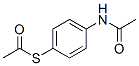 CAS#: 946-94-1, N-(4-Acetylsulfanylphenyl)acetamide
