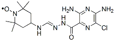 CAS#: 94696-78-3, 3,5-Diamino-6-chloro-N-[N'-(2,2,6,6-tetramethyl-1-oxido-4-piperidyl)carbamimidoyl]pyrazinamide