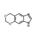 CAS 登录号：947520-98-1， 3,8-二氢[1,3]二恶英并[4,5-f]苯并咪唑