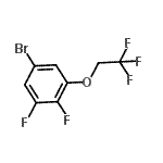CAS 登录号：947534-36-3， 5-溴-1,2-二氟-3-(2,2,2-三氟乙氧基)苯