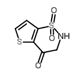 CAS 登录号：948007-59-8， 2,3-二氢-4H-噻吩并[2,3-e][1,2]噻嗪-4-酮1,1-二氧化物