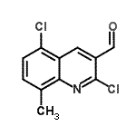 CAS 登录号：948291-36-9， 2,5-二氯-8-甲基-3-喹啉甲醛