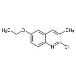 CAS 登录号：948291-66-5， 2-氯-6-乙氧基-3-甲基喹啉