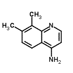 CAS 登录号：948293-29-6， 7,8-二甲基-4-喹啉胺