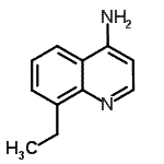 CAS 登录号：948293-65-0， 8-乙基-4-喹啉胺