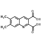CAS 登录号：948294-45-9， 6,7-二甲基-2,3-喹啉二甲酸