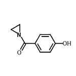 CAS 登录号：94857-80-4， 1-氮丙啶基(4-羟基苯基)甲酮