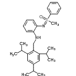 CAS#: 948831-14-9, 2-{[Methyl(oxido)phenyl-lambda<sup>6</sup>-sulfanylidene]amino}-N-(2,4,6-triisopropylbenzyl)aniline